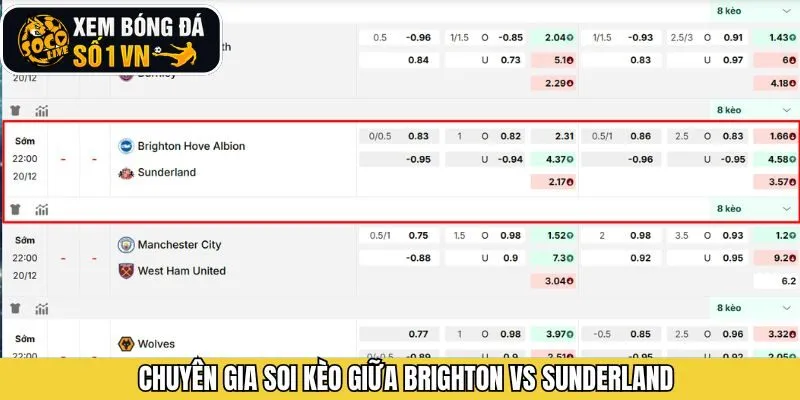 Soi kèo cá cược cực chuẩn xác từ chuyên gia