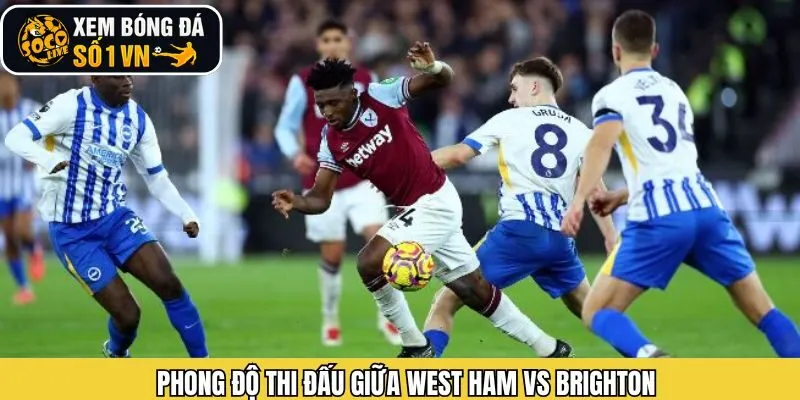 Tổng quan phong độ hai đội trước trận đấu giữa West ham vs Brighton