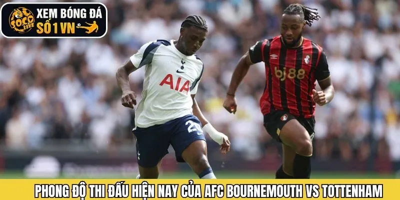 Tình hình thi đấu trước đây của AFC Bournemouth vs Tottenham